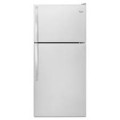 Whirlpool  - 18.2 Cu. Ft. Top-Freezer Refrigerator - Monochromatic Stainless Steel