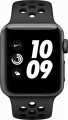 Apple - Apple Watch Nike+ Series 3 (GPS), 38mm Space Gray Aluminum Case with Anthracite/Black Nike Sport Band - Space Gray Aluminum