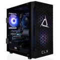 CLX - SET Gaming Desktop - Intel Core i5 10600KF - 16GB Memory - GeForce RTX 3060 - 500GB NVMe M.2 SSD + 3TB HDD - Black