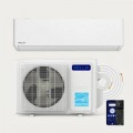 Della - Optima Ultra Heat Series 18000 BTU Mini Split AC w/Soft Airflow, 23.5 SEER2 230V,Energy Star, Heat Pump,Up to 1000 Sq.Ft - White