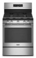 Maytag - 5.0 Cu. Ft. Gas Range with Air Fry for Frozen Food and Air Fry Basket - Stainless Steel