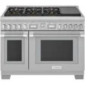 Thermador - ProGrand 10.6 Cu. Ft. Freestanding Double Oven Dual Fuel LP Convection Range with Self-Cleaning - Stainless Steel