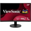 ViewSonic 23.6 LCD Curved FHD Monitor (DisplayPort HDMI) - Black