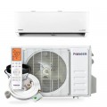 Pioneer - Quantum Hyperformance 1-Zone 18,000 BTU 23.5 SEER2 Ductless Mini-Split Inverter Heat Pump with 16 ft. Lines 208/230V - White