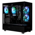 TECHNOID - Glass –NVIDIA Geforce RTX 5070 Ti –AMD Ryzen 7 7800X3D –64GB DDR5 –2TB SSD –AI Ready –VR Compatible –Win 11 Home - Black