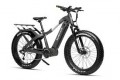 QuietKat - Apex Sport VPO E-Bike w/ Maximum Operating Range of 38 Miles and w/ Maximum Speed of 28 MPH - Large - Gunmetal