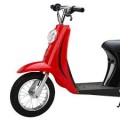 Razor - Pocket Mod Miniature Euro 24V Electric Kids Ride On Retro Scooter - Red