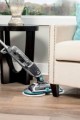 BISSELL - SpinWave Cordless Powered Mop - Titanium/Electric Blue