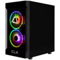 CLX - SET Gaming Desktop - AMD Ryzen 7 3800X - 16GB Memory - GeForce RTX 3060 - 500GB NVMe M.2 SSD + 3TB HDD - Black