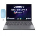 Lenovo - Upgraded - IdeaPad Slim 3 Laptop 15.3 WUXGA Display (Ryzen 7 170, 16GB, 512GB SSD, AMD Radeon 680M, Win 11 Pro) w/USB Hub - Luna Grey