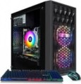 STGAubron - Gaming PC Computer Desktop, Intel Core i7 8th Gen up to 4.1GHz, Radeon RX 590 8G, 16G DDR4, 512G SSD, WIN11H - Black