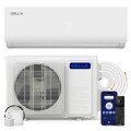 Della - Vario Series 12000 BTU Mini Split AC 20.5 SEER2 Cools Up to 550 Sq.Ft - White