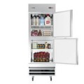 Koolmore - 29 in. Commercial Solid Half Door Reach-In Refrigerator, 23 cu. ft. RIR-1D-SSHD - Stainless Steel