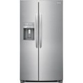 Frigidaire - Gallery 25.6 Cu. Ft. Side-by-Side Refrigerator - Stainless steel