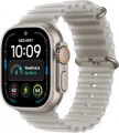 Apple Watch Ultra 4 (GPS + Cellular) 49mm Titanium Case with Translucent Gray Ocean Band - Natural - (2026)