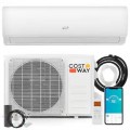 Costway - Blast Pro 3 Zone 9K + 9K + 12K 28000 BTU Mini Split AC/Heating System, 20 SEER2, WiFi Enabled - White