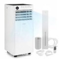 Costway - 8000 BTU Portable Air Conditioner, 4-in-1 Portable AC Unit with Dehumidifier, Fan - White + Black