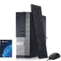 Dell - Refurbished Excellent - OptiPlex USFF Business Computer | Intel Core i7-4th | 8GB DDR3 RAM | 512GB SSD | WiFi | Win11 Pro | KB & M Pro - Black