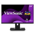 ViewSonic - 23.8 LCD FHD Monitor (DisplayPort USB, HDMI) - Black