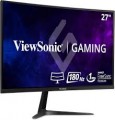 ViewSonic - 27 LCD Curved FHD Monitor (DisplayPort HDMI) - Black