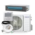 Pioneer - Quantum Ultra 12,000 BTU 1 Ton 18.5 SEER Ceiling Concealed Ductless Mini Split Air Conditioner with Heat Pump 208/230V - Gray