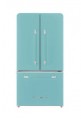 Unique Appliances - Classic Retro 36-inch 21 cu.ft. Counter Depth French Door Refrigerator - Ocean Mist Turquoise