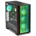YEYIAN - MIRAGE X Gaming Desktop PC- INTEL Ultra Core U9 285K - NVIDIA RTX 5090 - 32GB DDR5 6000MHz RGB - 2TB SSD - Black