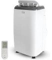 Black+Decker - Portable Air Conditioner, 8,000 BTU (5,000 BTU SACC) for Rooms Up To 350 Sq. Ft., BPT05WTBA - White
