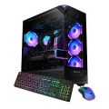CLX - SET Gaming Desktop - Intel Core i5 9400F 2.9GHz - 16GB Memory - AMD Radeon RX 5500 XT 8GB - 480GB SSD + 2TB HDD - Black/RGB