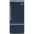 Viking - Professional 5 Series Quiet Cool 20.4 Cu. Ft. Bottom-Freezer Built-In Refrigerator - Slate Blue