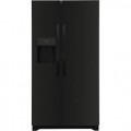 Frigidaire - 25.6 Cu. Ft. Side-by-Side Refrigerator - Black