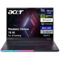 Acer - Predator Helios 18 AI Laptop WQXGA (Intel Ultra 9-275HX, 32GB DDR5, 1TB SSD, Win 11 Home) w/USB Hub - Abyssal Black