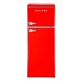 Galanz - Retro 7.6 Cu. Ft Top Freezer Refrigerator - Red