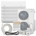 Senville - 48000 BTU Five Zone Mini Split Air Conditioner - Heat Pump - SENA/48HF/F - White
