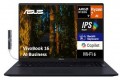 ASUS - VivoBook 16 Laptop 16.0 WUXGA (AMD Ryzen AI 7 350, 16GB DDR5, 1TB PCIe SSD, Win 11 Pro) w/USB Hub