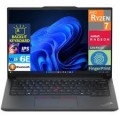 Lenovo - Thinkpad E14 G6 Laptop 14.0 WUXGA (AMD Ryzen 7 7735U, 32GB DDR5, 1TB PCIe SSD, Win 11 Pro) w/USB Hub - Black