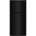 Frigidaire - 10 Cu. Ft. Garage Ready Top Freezer Apartment-Size Refrigerator - Black
