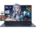 ASUS - Vivobook 14'' Laptop 24GB RAM 1TB SSD Intel 6-Core i3-1315U Copilot AI NumberPad Webcam W/128GB SD Card 3in1 Hub - Quiet Blue