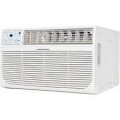 Keystone - Energy Star 10,000 BTU 230V Through-the-Wall Air Conditioner with Follow Me LCD Remote Control - White