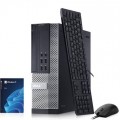 Dell - Refurbished Excellent - OptiPlex 9020 USFF Office Desktop Computer | Intel Core i7-4th | 8GB DDR3 RAM | 256GB SSD | WiFi | KB & Mouse | Win11 - Black