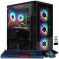 STGAubron -  Gaming Desktop PC, Intel Core i5-9400F up to 4.1GHz, 16G RAM, 1T SSD, Radeon RX 580 16G GDDR5, W11H64 - 0