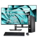 Dell - Upgraded - Pro Micro Desktop (Ultra 7 265T vPro, 32GB, 1TB SSD, Intel Graphics, WiFi 6E, BT 5.4, Win 11 Pro)with 24