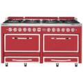 Viking - Tuscany 7.6 Cu. Ft. Freestanding Dual Fuel Convection Range - San Marzano Red