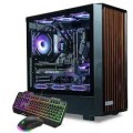 ViprTech - Overlord 3.0 Liquid-Cooled Wood PC - Ryzen 7 7700 5.3Ghz, RTX 5070 Ti 16GB, 32G DDR5, 2T SSD, Gaming Computer B - Black