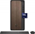 HP - OmniDesk Desktop - Intel Core Ultra 5 225 - 8GB DDR5 Memory - 512GB SSD - Dark Wood