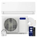 Della - Vita Series 12000 BTU Mini Split Air Conditioner, Energy Efficient, 20 SEER2 115V,Cools up to 550 Sq.Ft, 1 Ton Heat Pump - White