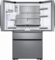 Samsung - Chef Collection 22.6 Cu. Ft. 4-Door Flex French Door Counter-Depth Refrigerator - Stainless steel