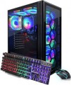 STGAubron - Gaming PC Computer Desktop, AMD Ryzen 5 3400G up to 4.2GHz, 16G DDR4, 512G SSD, WiFi 6 & BT 5.2, Win11H - Black