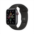 Apple Watch SE (GPS + Cellular) 44mm Space Gray Aluminum Case with Charcoal Sport Loop - Space Gray
